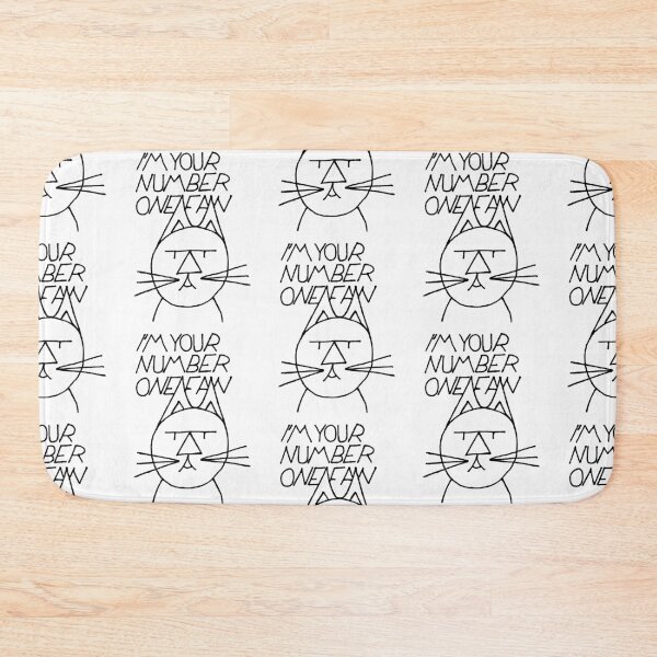 Item preview, FeltTipCat - I'm Your Nuber One Fan designed and sold by felttipcat.
