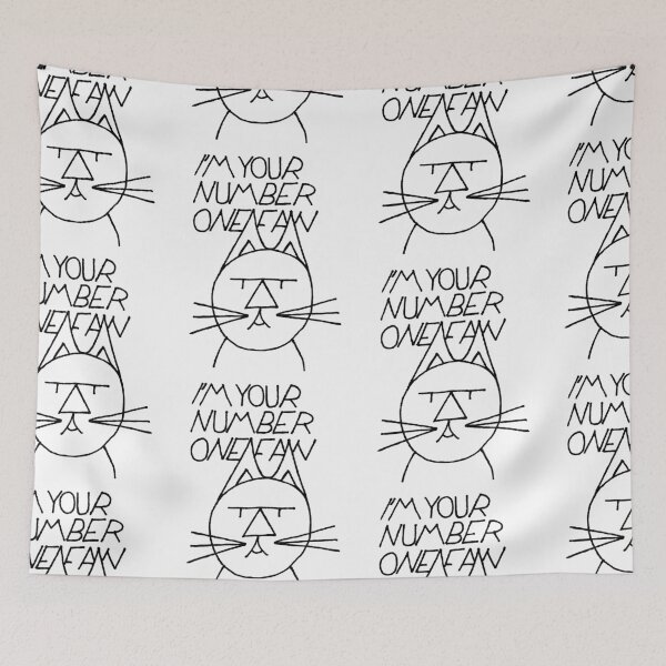Item preview, FeltTipCat - I'm Your Nuber One Fan designed and sold by felttipcat.