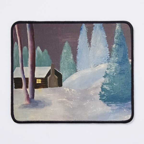 Item preview, A Winter Cabin designed and sold by Diane M. Lowe.
