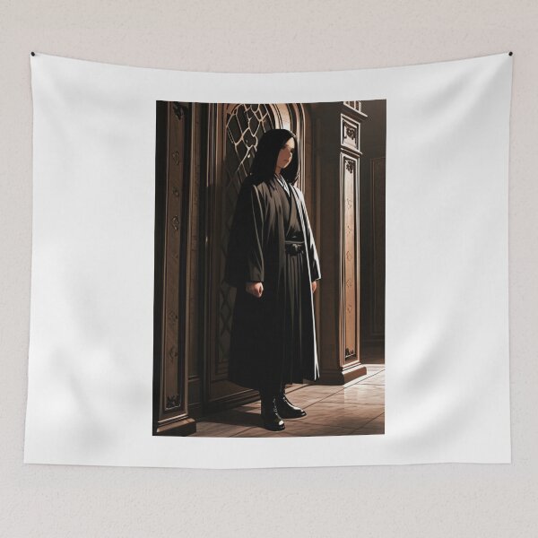 Item preview, Art - Enigmatic Figure, Modern Theatrical Aesthetic designed and sold by AnimeShin.