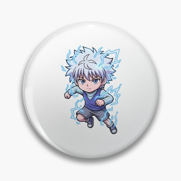 Item preview, Chibi Lightning Speed Speedster - Electric Blue Aura Graphic designed and sold by lamiarte.