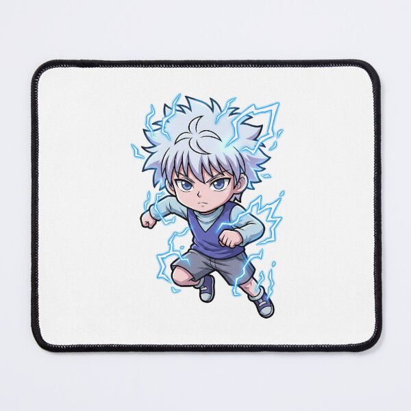 Item preview, Chibi Lightning Speed Speedster - Electric Blue Aura Graphic designed and sold by lamiarte.
