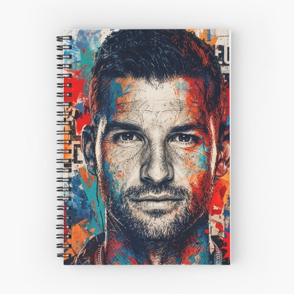 Item preview, Grigor Dimitrov Colorful Abstract Splatter Portrait Tennis Poster designed and sold by Holy-Verse.