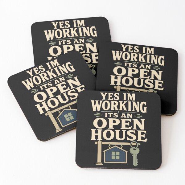Item preview, Open House Survival Real Estate Agent Gift designed and sold by AndreasMei.
