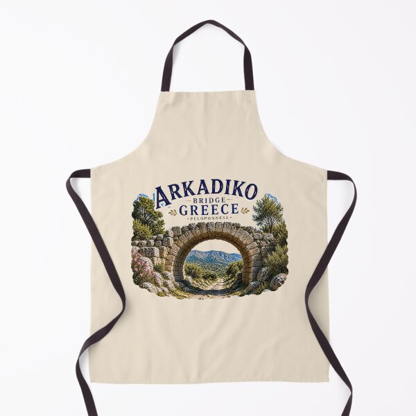 Item preview, Arkadiko Bridge, Greece Ancient Stone Arch designed and sold by Myra365Art.