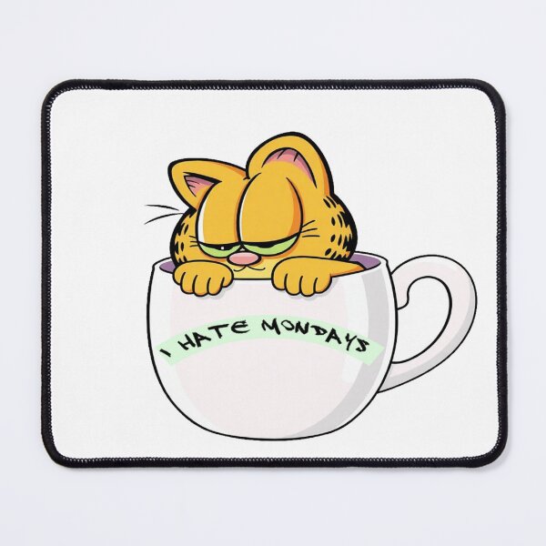 Item preview, Garfield I Hate Mondays Sleepy Cat Coffee Mug designed and sold by hoodiehood.