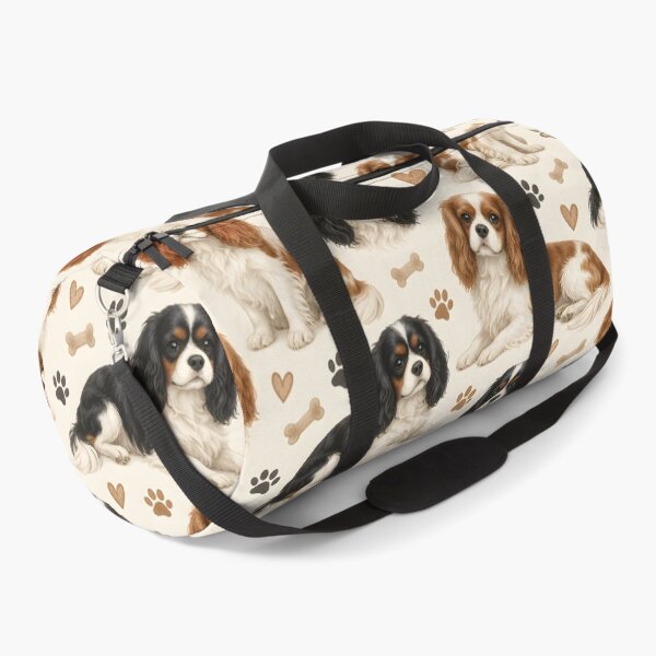 Item preview, Cute Cavalier King Charles Spaniel Pattern – Cozy Dog Lover Design designed and sold by blankTeeShirt.