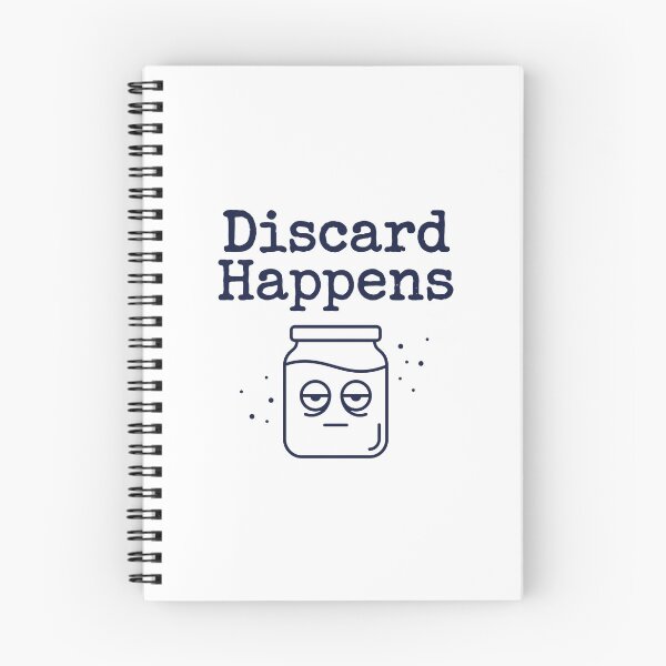 Item preview, Discard Happens Sourdough Text Mug | Funny Baker Quote Coffee Cup | Sourdough Starter Humor Gift | Baking Kitchen Design designed and sold by Softbear Atelier.