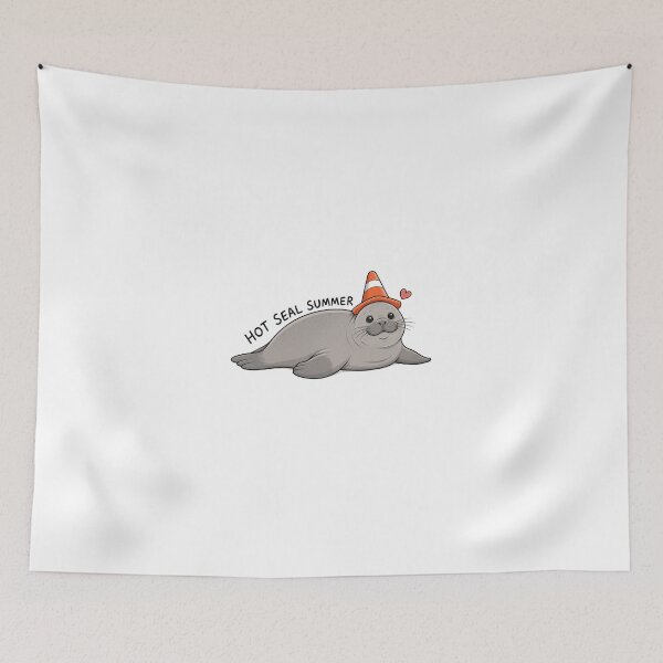 Item preview, Funny Neil The Seal designed and sold by OndaLifeCo.