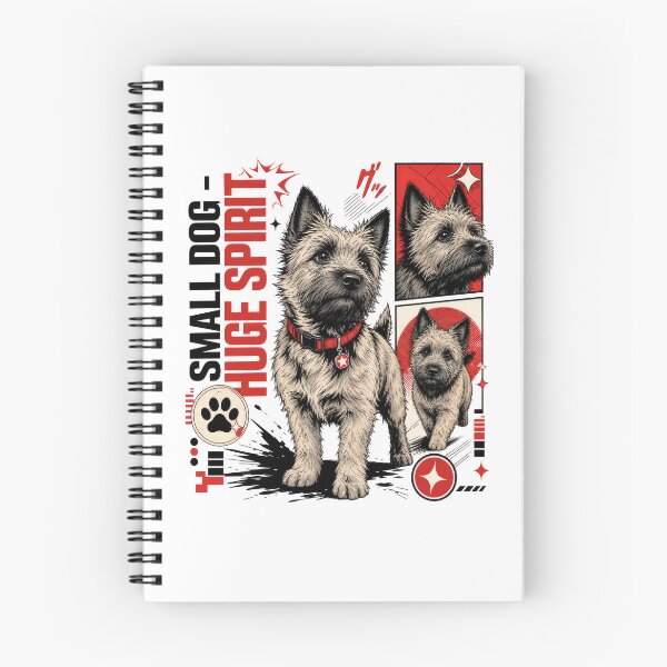 Item preview, Cairn Terrier Small Dog Huge Spirit Graphic designed and sold by AntiqueImages.