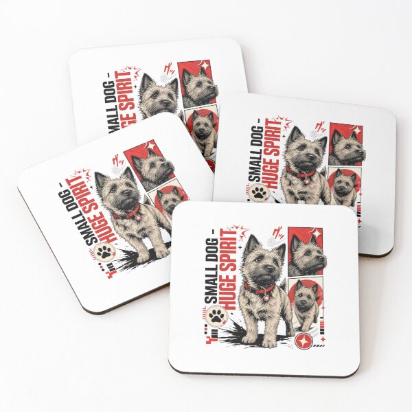 Item preview, Cairn Terrier Small Dog Huge Spirit Graphic designed and sold by AntiqueImages.