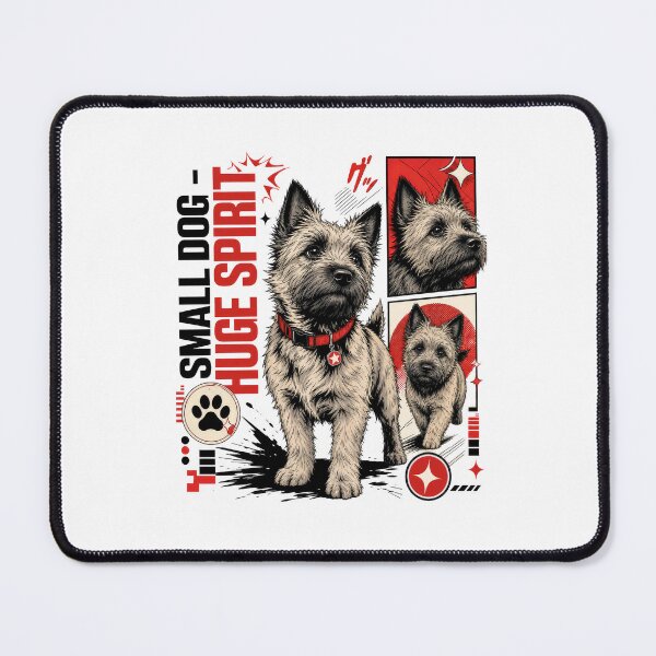 Item preview, Cairn Terrier Small Dog Huge Spirit Graphic designed and sold by AntiqueImages.