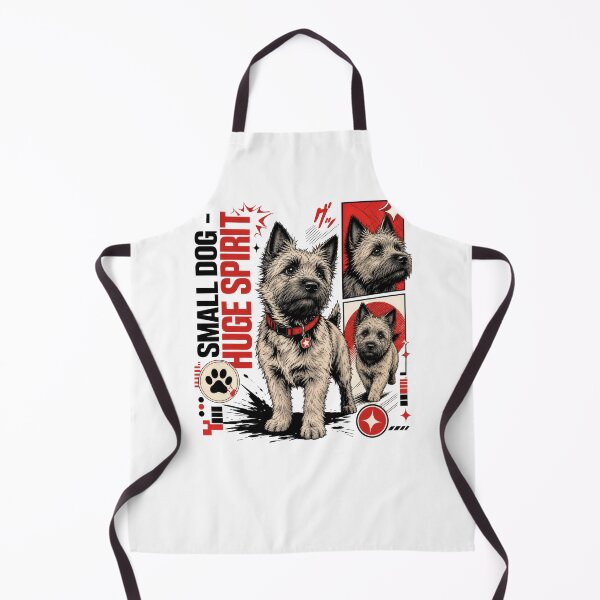 Item preview, Cairn Terrier Small Dog Huge Spirit Graphic designed and sold by AntiqueImages.