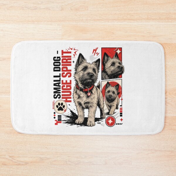 Item preview, Cairn Terrier Small Dog Huge Spirit Graphic designed and sold by AntiqueImages.