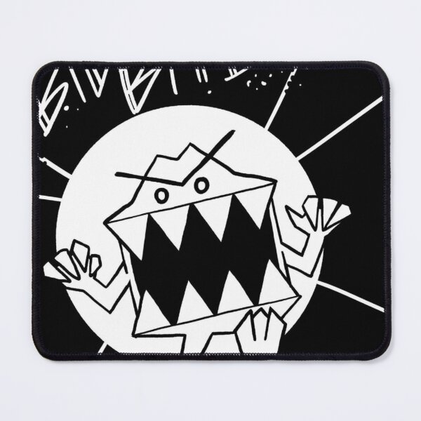 Item preview, Big Bite Geometric Monster designed and sold by Sweet-Tropical.