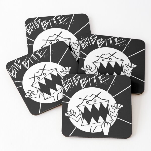 Item preview, Big Bite Geometric Monster designed and sold by Sweet-Tropical.