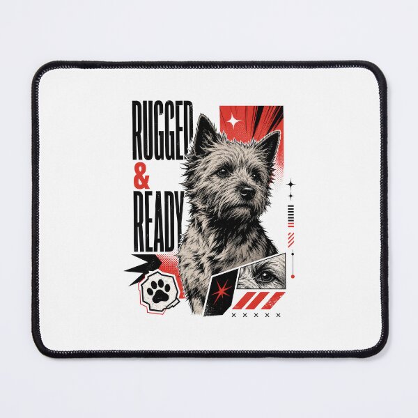 Item preview, Cairn Terrier Dog Rugged Ready Urban Graphic designed and sold by AntiqueImages.