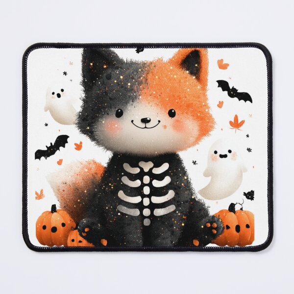 Item preview, Cute Skeleton Fox Halloween designed and sold by LovePrintArt.
