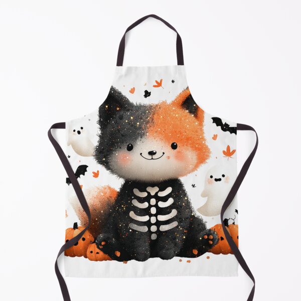 Item preview, Cute Skeleton Fox Halloween designed and sold by LovePrintArt.