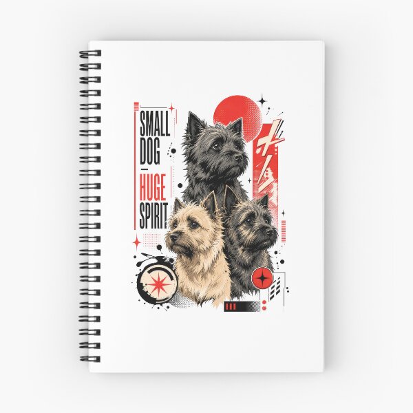 Item preview, Cairn Terrier Small Dog Huge Spirit Comic Graphic designed and sold by AntiqueImages.