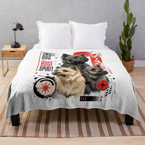 Item preview, Cairn Terrier Small Dog Huge Spirit Comic Graphic designed and sold by AntiqueImages.