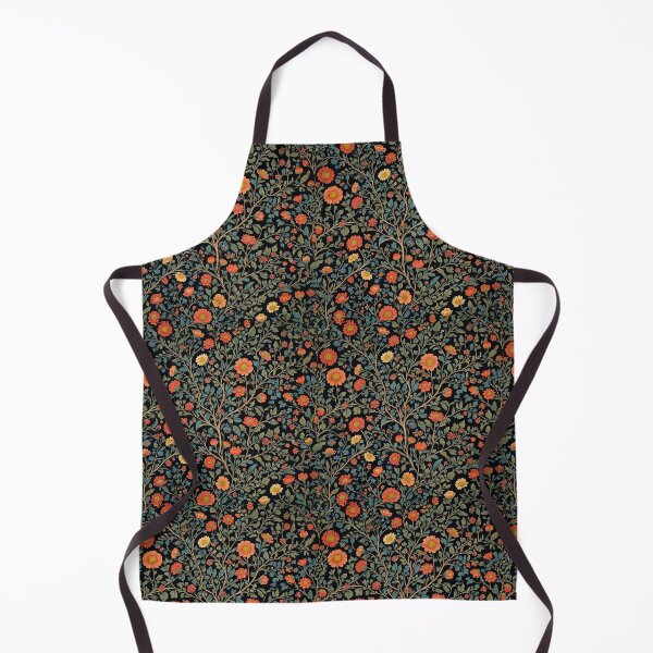 Item preview, Trail of Flowers on Black designed and sold by The Painted Lamb.