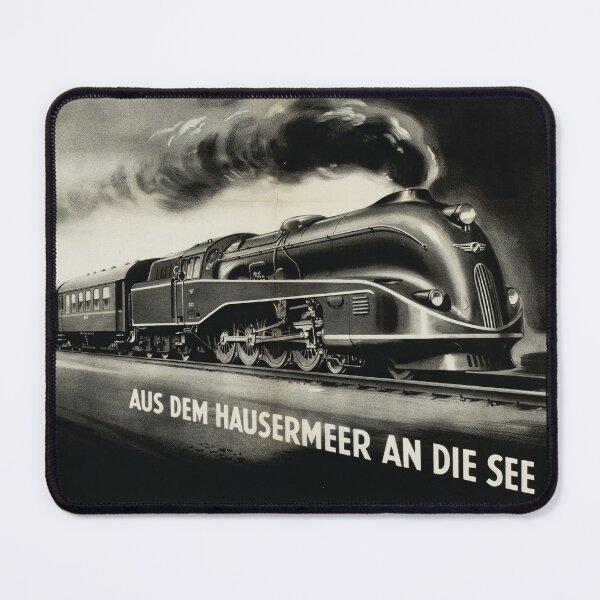 Item preview, German Steam Express Vintage Poster | Hamburg–Lübeck–Travemünde Railway Art designed and sold by paulo silveira.