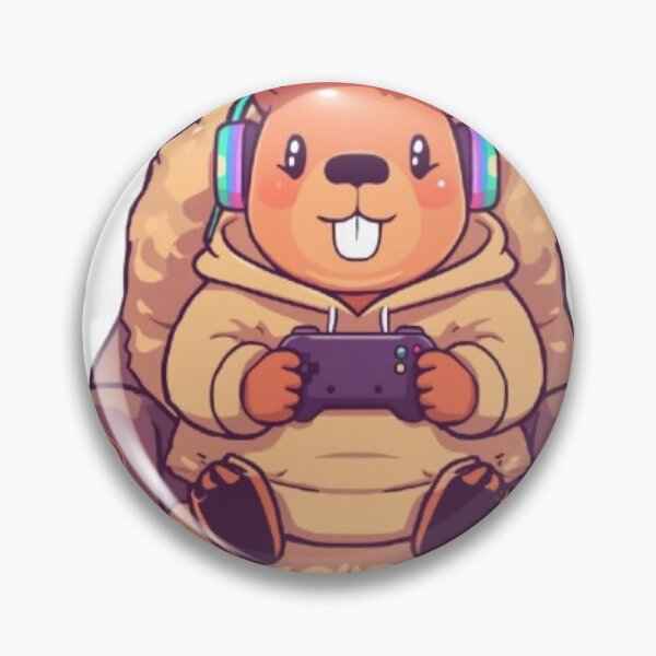 Item preview, Kawaii Gamer Capybara | Cute Gaming Animal Sticker designed and sold by Stylestickers55.