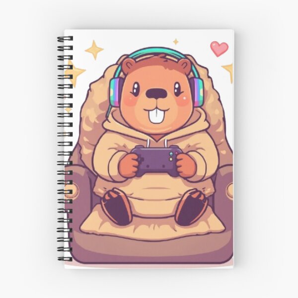 Item preview, Kawaii Gamer Capybara | Cute Gaming Animal Sticker designed and sold by Stylestickers55.