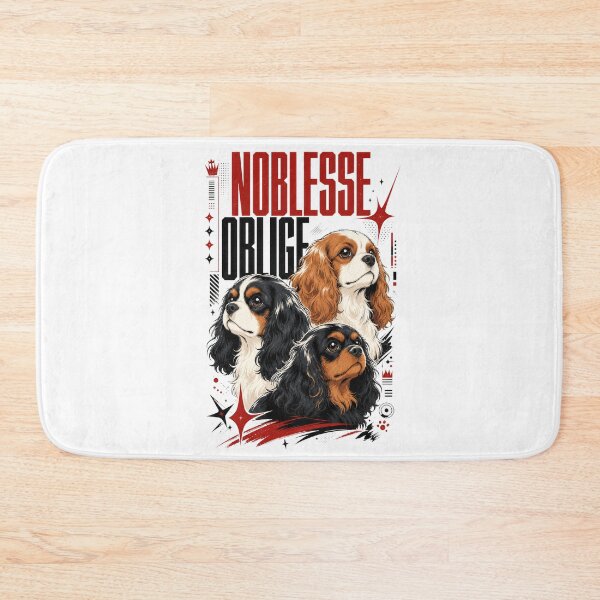 Item preview, Cavalier King Charles Spaniel Noblesse Oblige designed and sold by AntiqueImages.