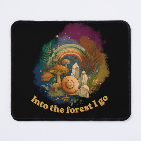 Item preview, Into the forest I go Goblincore Gremlincore Cottagegoth Nature Aesthetic Whimsical designed and sold by FoxMolter-Shop.