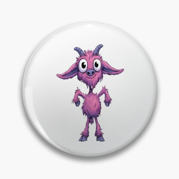 Item preview, Silly Cartoon Goat designed and sold by Retro Whimsy.
