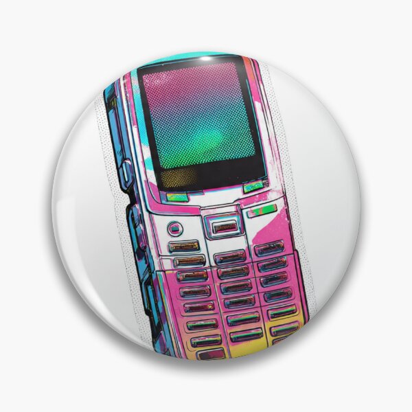 Item preview, Y2K Retro Flip Phone Sticker designed and sold by sillyweas.