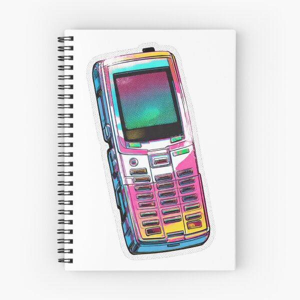 Item preview, Y2K Retro Flip Phone Sticker designed and sold by sillyweas.