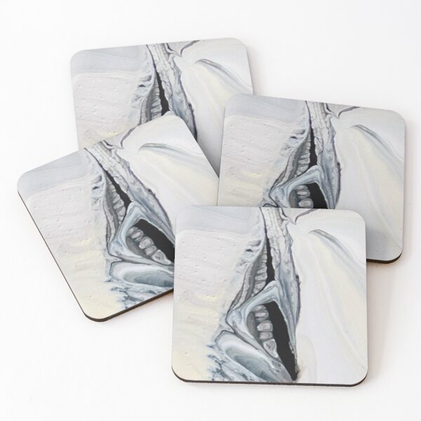Item preview, Teeth in Sand Acrylic Pour Splatter Art designed and sold by Andyshouse.