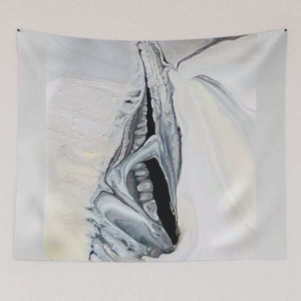 Item preview, Teeth in Sand Acrylic Pour Splatter Art designed and sold by Andyshouse.