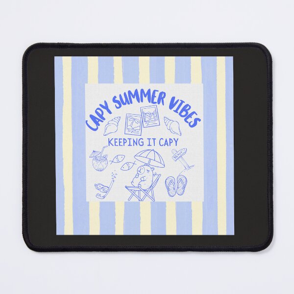 Item preview, Summer Beach Vibes Capybara designed and sold by AVStore28.
