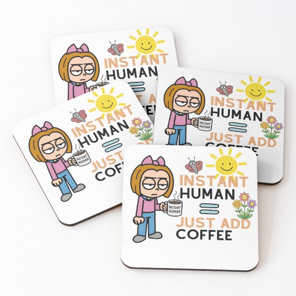Item preview, Instant Human Just Add Coffee designed and sold by thefamilypet.