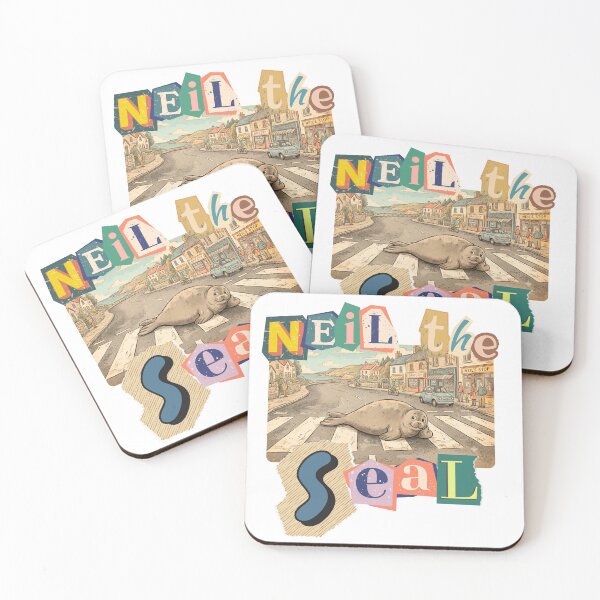 Item preview, Neil the Seal designed and sold by BlueprintBold.