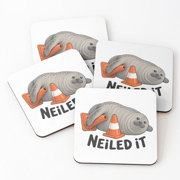 Item preview, Funny Neil The Seal, Elephant Seal Meme designed and sold by OndaLifeCo.