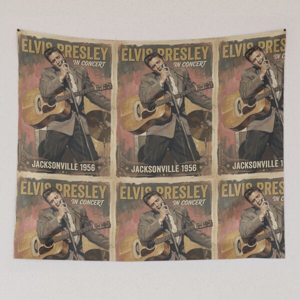 Item preview, Elvis Jacksonville  designed and sold by ElvisVintagePosters.