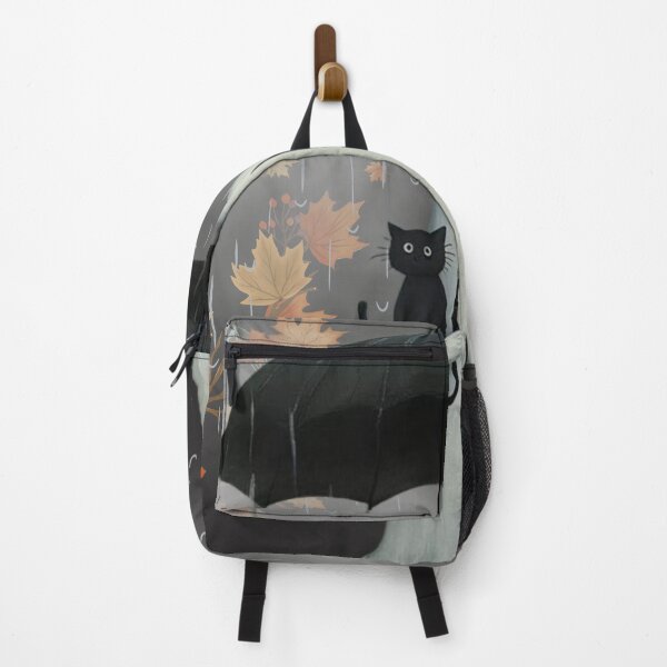 Item preview, Cute Ghost and Black Cat Under Umbrella designed and sold by A touch of creativity.