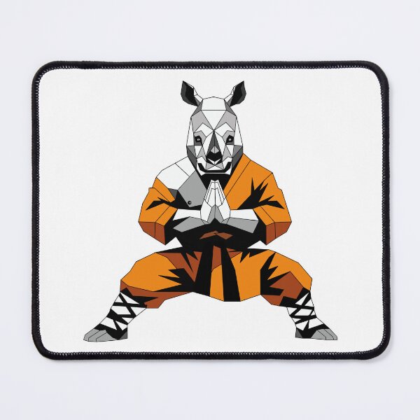 Item preview, Ray the Rhino – Zen Meditation Pose designed and sold by MORRAx.