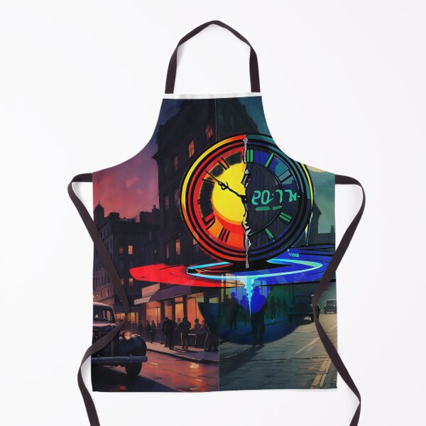 Item preview, Time Travel Vintage Cars Noir City Night Pop Art designed and sold by Daniela`s shop.