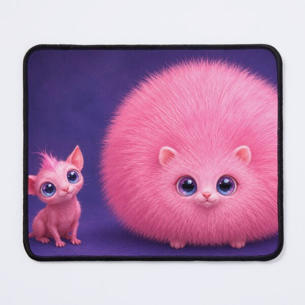 Item preview, pygmy puffs without and with fur designed and sold by Weird & wonderful .