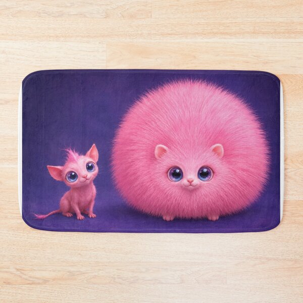 Item preview, pygmy puffs without and with fur designed and sold by Weird & wonderful .