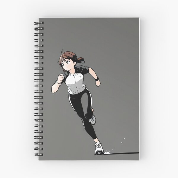 Item preview, Art - Female Athlete, Japanese Energy and Movement designed and sold by AnimeShin.
