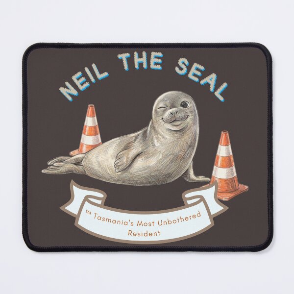 Item preview, Neil the Seal designed and sold by BlueprintBold.