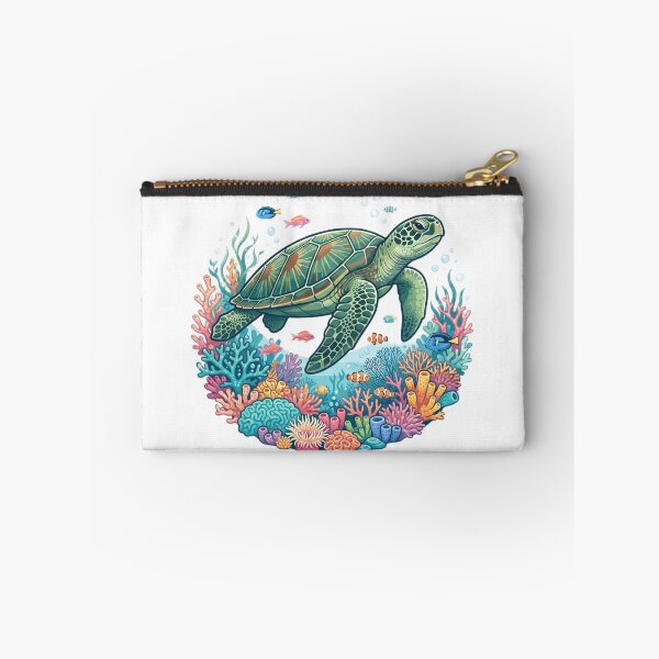 Item preview, coral reef turtle designed and sold by kidoramagic.