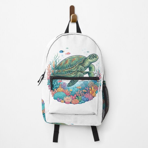 Item preview, coral reef turtle designed and sold by kidoramagic.